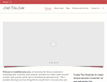 Tablet Screenshot of lindymaclaine.com